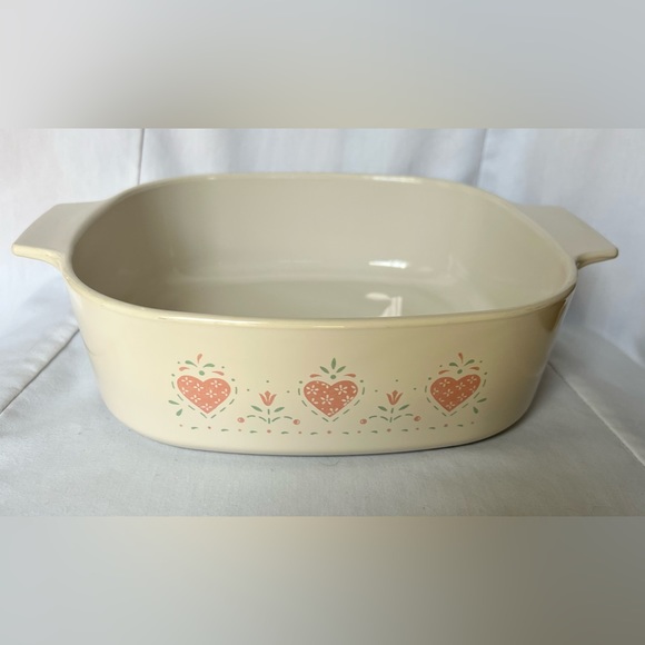 Corningware Forever Yours Vintage 2 liter Casserole Baking Serving Dish A-2-B - Picture 11 of 11